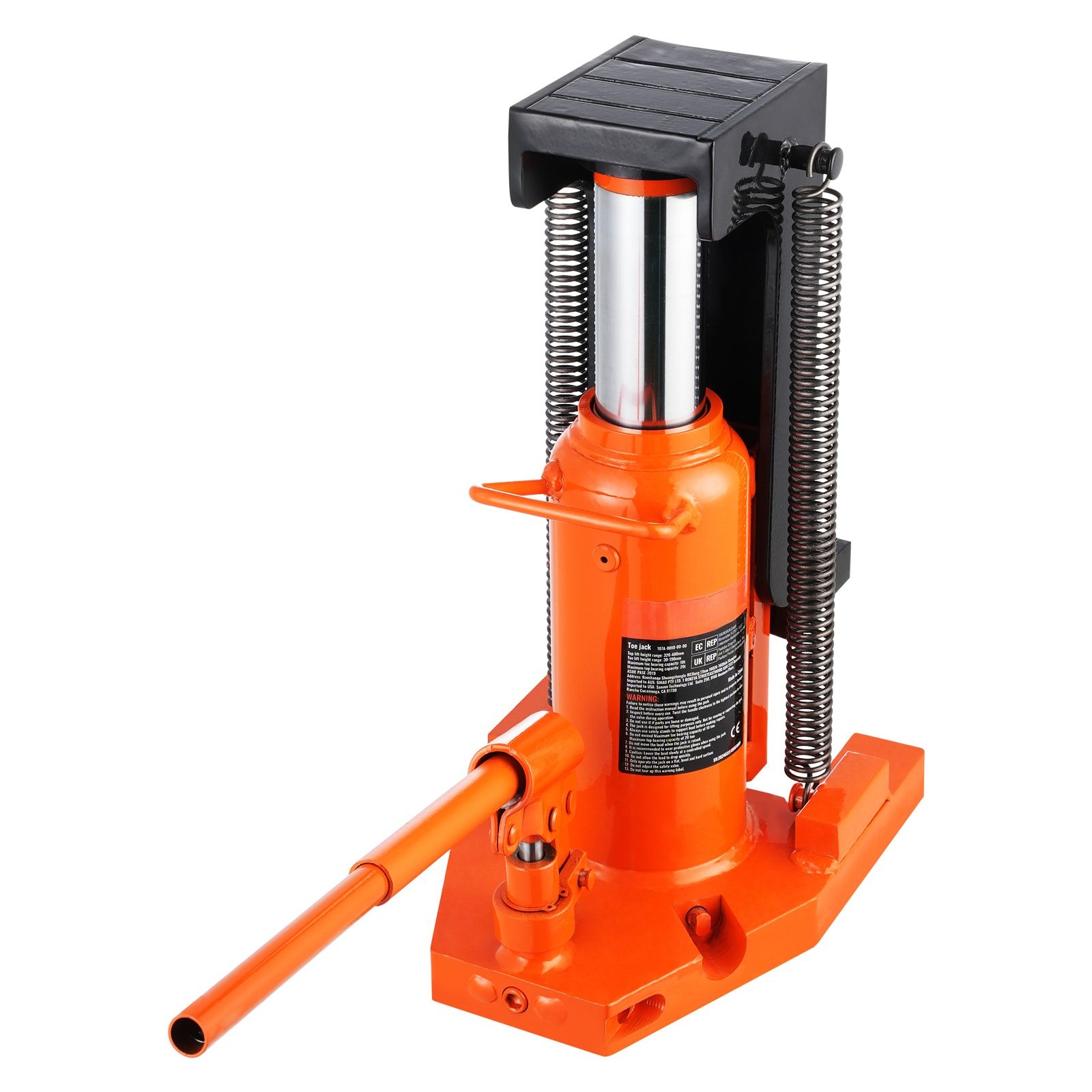 Hydraulic Toe Jack 5 Ton Capacity Claw Jack For Machinery Lifts_voghion.com